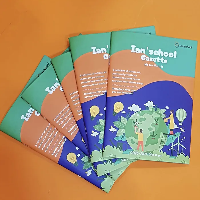 Ian’s School Gazette, revista escolar bilingüe en Gijón