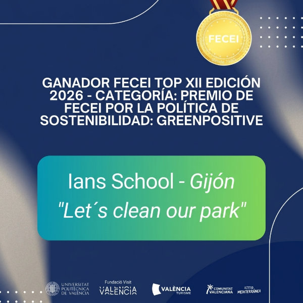 Ianschool ganadores premio FECEI XII Edicion 2026 categoria politica de sostenibilidad green positive